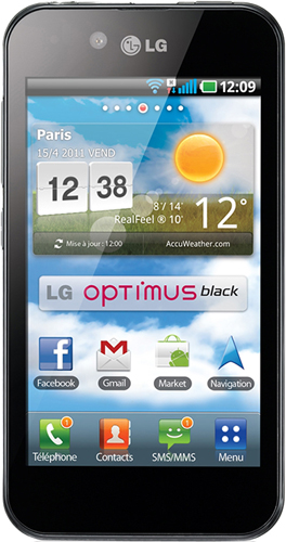 LG P970 Optimus Black