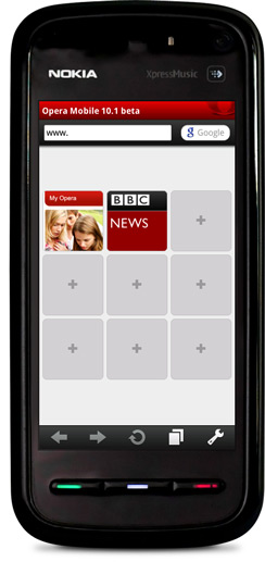 Opera Mobile 10.1