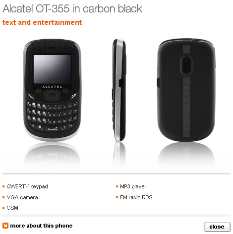 Alcatel OT-355