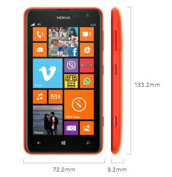 Nokia    Lumia 625