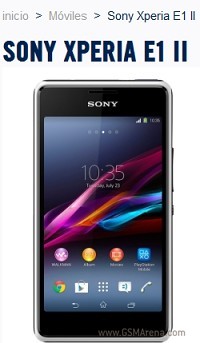 Sony Xperia E1 II