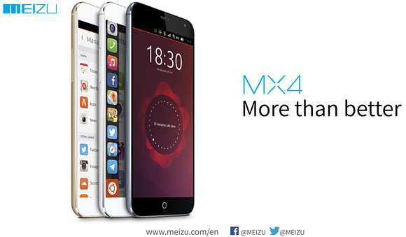 Meizu MX4 Ubuntu Edition